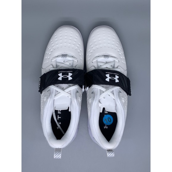 Under Armour Reign Lifter White Training Shoes 3023735-101 Men\'s Sz 10 NWT main image 10